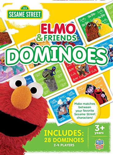 MasterPieces Kids Games - Sesame Street Picture Dominoes - Game for Kids and Family - style: Sesame Street