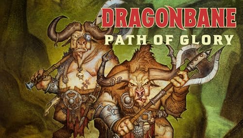 Free League Publishing Dragonbane: Path of Glory Roleplaying Adventure Expansion, Tabletop Roleplaying for Adults, Family, Teens 12+