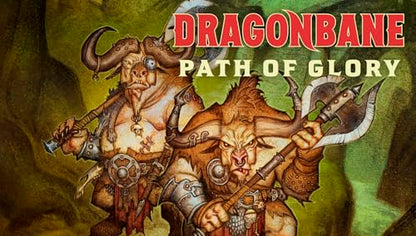 Free League Publishing Dragonbane: Path of Glory Roleplaying Adventure Expansion, Tabletop Roleplaying for Adults, Family, Teens 12+