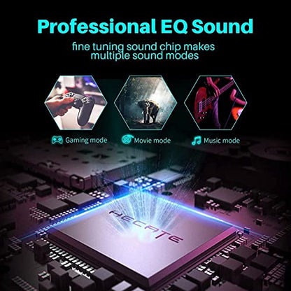 Edifier G2000 32W PC Computer Speakers for Gaming Desktop PC Laptop Mac Computer Woofer Speakers Bluetooth USB 3.5mm AUX Inputs RGB Lights Multimedia Speakers Pink - color: Pink