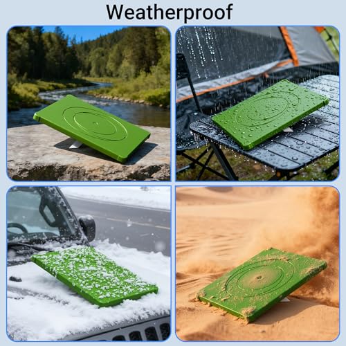 DAIERTEK Starlink Mini Silicone Cover, Green Protective Case | Waterproof, Anti-Scratch, Satellite Dish Accessories, Outdoor Travel RV/Camping - color: Green