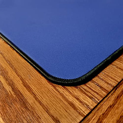 Allplay Board Game Playmat, 3.5'x5.5', Large, Blue | Thick Super Cushioned, Stitched Edge, Water Resistant, with Carrying Case for Board Games, Card Games, RPGs - color: Blue, size: Large (3.5'x5.5')