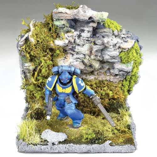 Micro-Mark Terra Textures – Dark Earth | Acrylic-Based Ground Texture for Dioramas, Gaming Figures, Displays, Train Layouts & More | 8 oz Jar | Made in USA