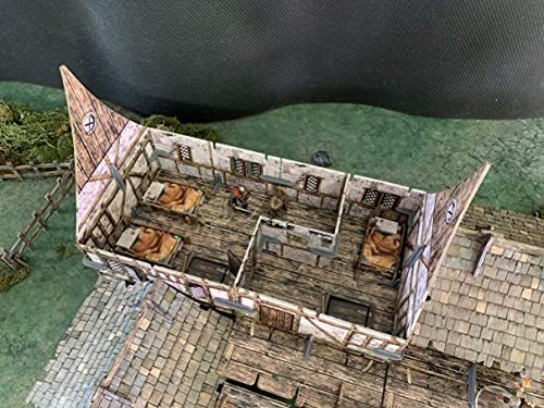 Battle Systems Fantasy Terrain Tavern - 28-35mm DND D&D RPG Wargames Historical/Fantasy Card Scenery - style: Tavern