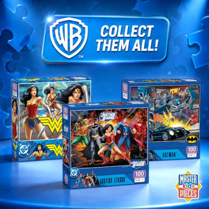 MasterPieces 100 Piece Jigsaw Puzzle for Kids - 14"x19" - Superman - style: Superman