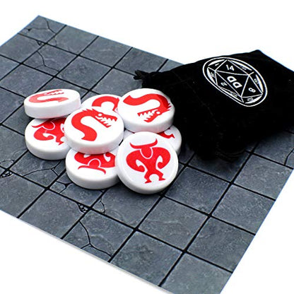 D&D Class and Monster Tokens for Dungeons and Dragons (Large Monsters) - style: Large Monsters