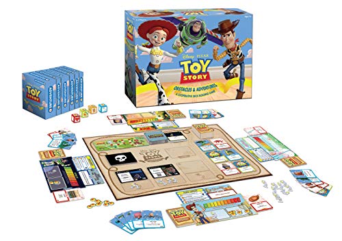 Disney Pixar Toy Story Cooperative Deck-Building Game | Family Board Game Featuring Characters and Artwork from Toy Story Movies and Short Films | Officially Licensed Disney Pixar Merchandise