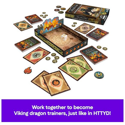 Spin Master Games How to Train Your Dragon Ultimate Card Game | Cooperative Dragon Training Adventure Game, Work Together to Train Dragons Like Toothless, For 2-5 Players, Ages 7 & Up