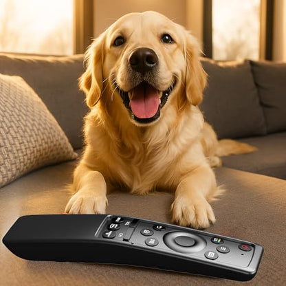 Remote Cover for Samsung Smart TV, Silicone Protective Case for BN59 Series Controller Skin Sleeve Black - color: Black