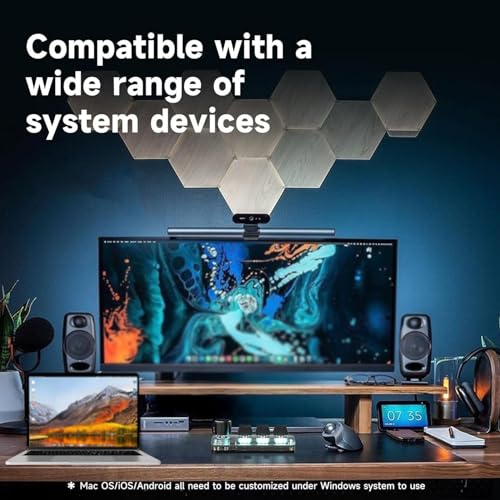Macro Mechanical Gaming Keyboard, One Handed Gaming Keyboard, Programmable Keypad for Gaming, Music, Media and More