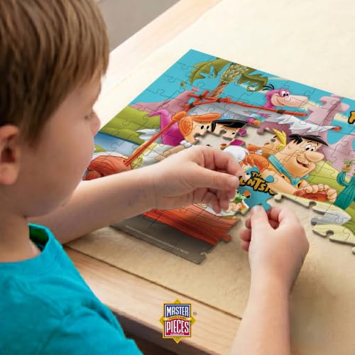 MasterPieces 100 Piece Jigsaw Puzzle for Kids - 14"x19" - The Flintstones - style: The Flintstones