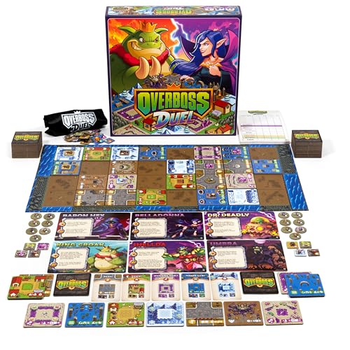 Overboss Duel | Fast-Paced Drafting Game, Purple