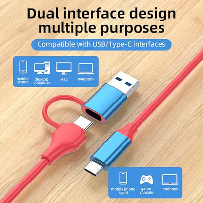 HDMI Video Capture Card Compatible with Nintendo Switch 2, Mobile Phones, and PC Devices Features a PD 100W Charging Port Supports 4K60Hz Video Capture for Gaming livestreaming and Recording