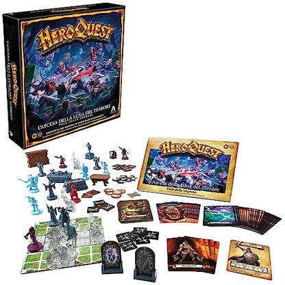Avalon Hill, HeroQuest Rise of the Terror Moon Companies Pack to Play You Must Have the HeroQuest Base Game System Roleplay Game - style: THE ASCESS OF THE EARTH MOON