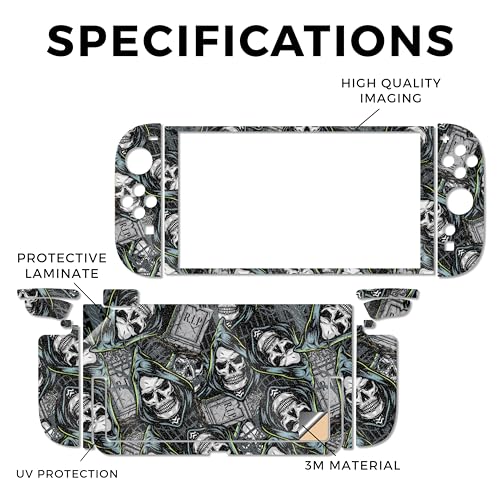 Glossy Glitter Gaming Skin Compatible with Nintendo Switch 2 Console Only - Wall of Death - Premium 3M Vinyl Protective Wrap Decal Cover - Easy to Apply | Crafted in The USA by MightySkins - color: Wall Of Death, size: Switch 2 Console Skin Only, style: G