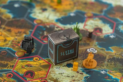 Stonemaier Games: Scythe: The Rise of Fenris by Ryan Lopez DeVinaspre & Jamey Stegmaier | 8 Episode Scythe Campaign and 11 Modules, Including a Cooperative Mode | Add to Scythe | 1-5 Players, 115 Min