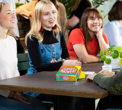 Hygge Games Great Answer! Fun Family Trivia Game | Closest Guess Wins