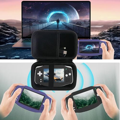 Hard Carrying Case Compatible with RG Slide/RG34XX/RGB20SX Handheld Game Console (Case Only) - style: For RGB20SX Case