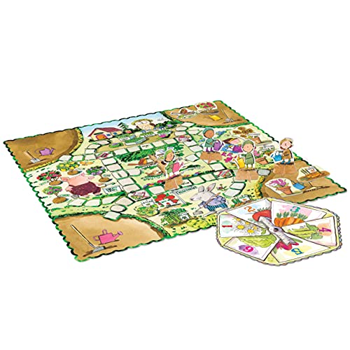 eeBoo Gathering a Garden Board Game - Award Winning Patience & Plant Counting Garden Game, Screen-Free Fun for 2-4 Players, Kids Ages 5 and up - style: Gathering a Garden