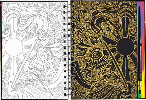 Scratch & Sketch Extreme Fantasy Art (Trace Along) (Scratch and Sketch Trace-Along)