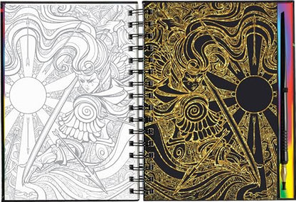 Scratch & Sketch Extreme Fantasy Art (Trace Along) (Scratch and Sketch Trace-Along)