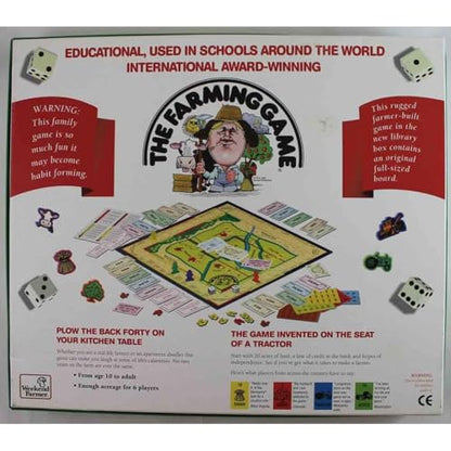 The Farming Game Board Game | Farm Strategy Game, Manage Crops, Livestock & Markets, Family Fun for Kids & Adults, Ages 10+, 2-6 Players, 60-90 Mins
