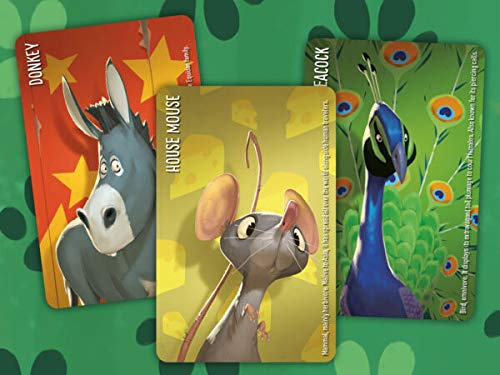Horrible Guild Similo Fables: A Fast-Playing Family Card Game - Guess The Secret Fairy Tale Character, 2-8 Players - style: Animals