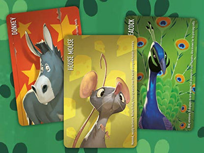 Horrible Guild Similo Fables: A Fast-Playing Family Card Game - Guess The Secret Fairy Tale Character, 2-8 Players - style: Animals