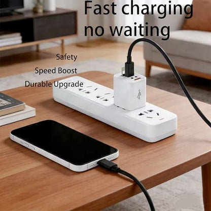 Replacement the USB-C Power Cord Compatible with Charging Cables for Samsung Solar TV Remote Controls, Yootech, Powlaken, Intoval, Seneo,QI-UE and Other Devices with USB-C Power Ports (6 feet)
