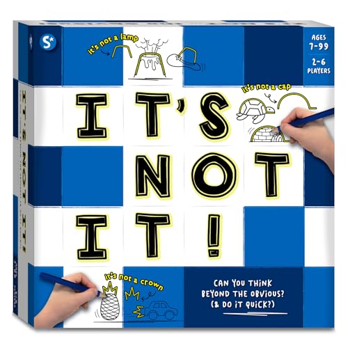 Skillmatics Card & Board Game – It’s Not It, Hilarious Drawing Game | Fast-paced Fun, Perfect for Family Game Nights, Race to Doodle, Gifts for Kids, Teens, Adults Ages 7, 8, 9, 10 & Up - style: It’s Not It!