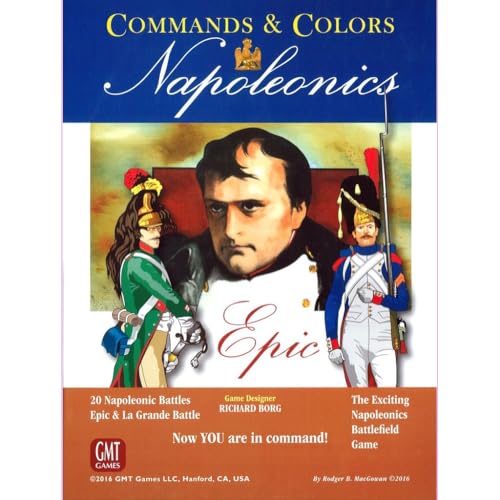 GMT Games Commands & Colors: Napoleonics Expansion 6: Epic Napoleonics (2nd Printing)