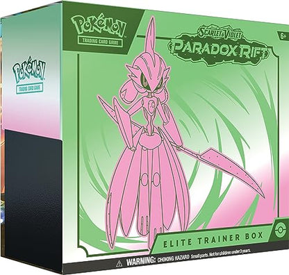 Pokemon TCG: Scarlet and Violet: Paradox RIFT: Elite Trainer Box - Iron Valiant - color: Paradox Rift - Iron Valiant