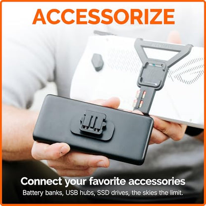 Mechanism Allymate 7-in-1 Bundle | ROG Ally Kickstand, Battery, SSD, USB-C Hub, VESA & Wall Mounting Kit | Mount Anything to Your ROG Ally & It to Anything | Case Friendly ASUS ROG Ally Accessories - color: ROG Ally