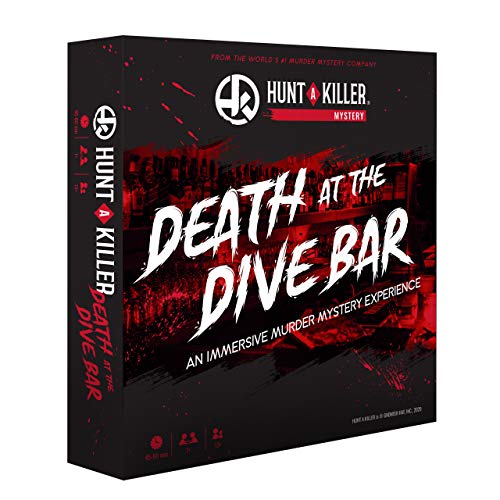 Hunt A Killer: Death At The Dive Bar, Solve a Murder at Old Scratch Tavern, Immersive Murder Mystery Game, Play Detective in Unsolved Mysteries, Great Gift For True Crime Fans, Designed for Ages 14+ - style: Death at the Dive Bar Game