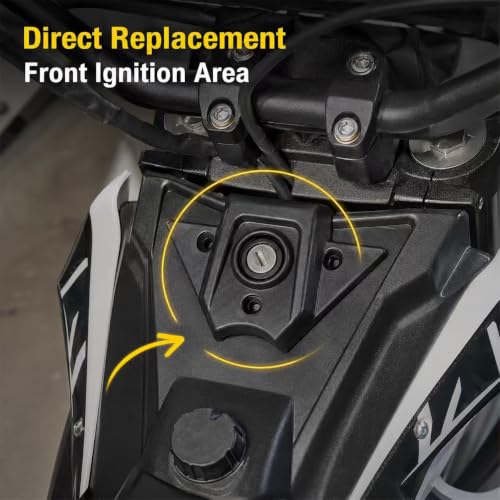 Battery Cover Guard Compatible Fit for Yozma IN 10, Electric Dirt Bike Battery Wrap Protector Left & Right Side Covers, Controller Cover Replacement Parts (Ignition switch cover) - color: Ignition switch cover