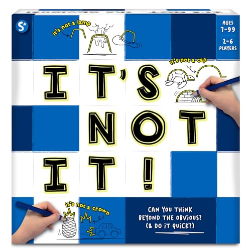 Skillmatics Card & Board Game – It’s Not It, Hilarious Drawing Game | Fast-paced Fun, Perfect for Family Game Nights, Race to Doodle, Gifts for Kids, Teens, Adults Ages 7, 8, 9, 10 & Up - style: It’s Not It!