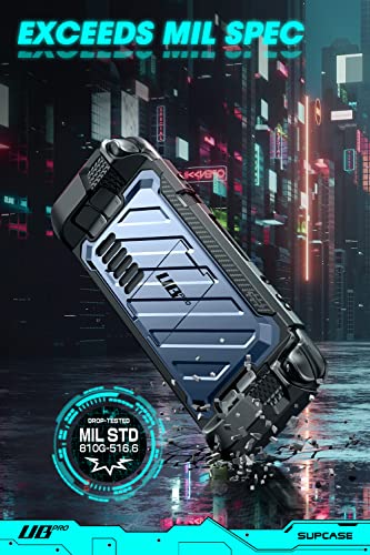 SUPCASE for Steam Deck 2022 Case with Kickstand (Unicorn Beetle Pro), [Military-Grade Protection] [Ergonomic Design] Dockable Integrated Cover Accessories for Steam Deck OLED 2023, Tilt | Built-in Kickstand, Military-Grade Protection, Ergonomic Design, Do