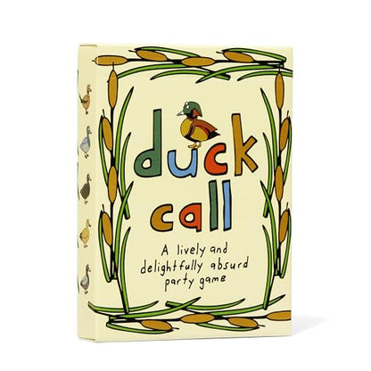 A Lively and Delightfully Absurd 5-Minute Party Game | Duck Gifts | Duck Call High Energy Card Game | Duck Gifts | Duck Hunting Gifts | 3-8 Players & Ages 7+ - color: Duck Call