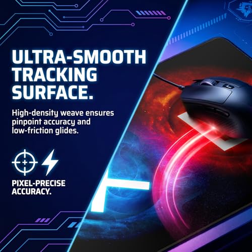 Gamepad Button Big Mouse Pad Large, Gaming Controller‌ Mouse Pad Desk Pad, Long Computer Keyboard Mouse Mat Mousepad with Non-Slip Base and Stitched Edge for Gaming and Office (×○△□, 35.4" x 11.8") - color: ×○△□, size: 35.4L x 11.8W inches