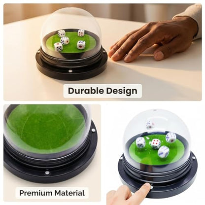 Automatic Dice Roller Cup with Dices for Adults Party Table Games EK1981