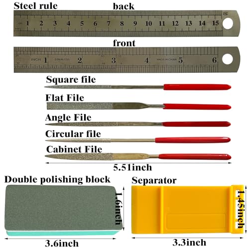 36 Pcs DIY Modeling Hobby Tool Kit, Basic Modeler Craft Set, Dollhouse & Gundam Miniature Handmade Craft Tools