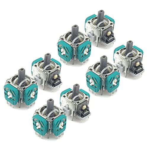 8pcs 3D Analog Joystick for Xbox One/Elite Also for PS4 Controller