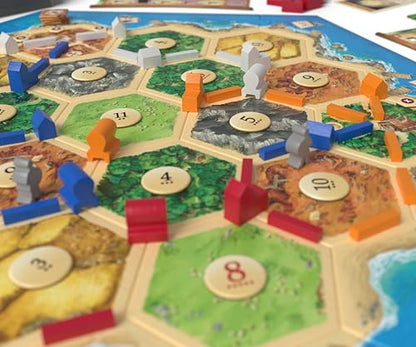 CATAN Traders & Barbarians Board Game Expansion (6th Edition) Explore New Adventures, Strategy Game for Kids & Adults, Ages 12+, 3-4 Players, 90 Minute Playtime, Made by Catan Studio | Explore New Adventures, Strategy Game for Kids & Adults, Ages 12+, 3-4