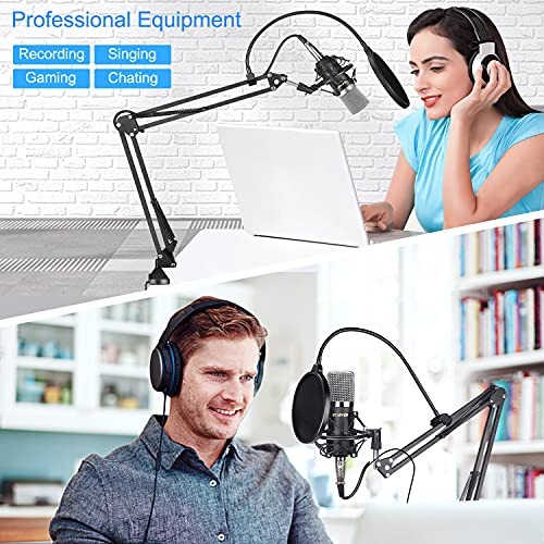 Microphone Arm,Aokeo AK-35 Microphone Desk Stand-Microphone Suspension Boom Scissor Arm Stand For Blue Yeti,Blue Snowball iCE,QuadCast,Elgato - color: AK-35
