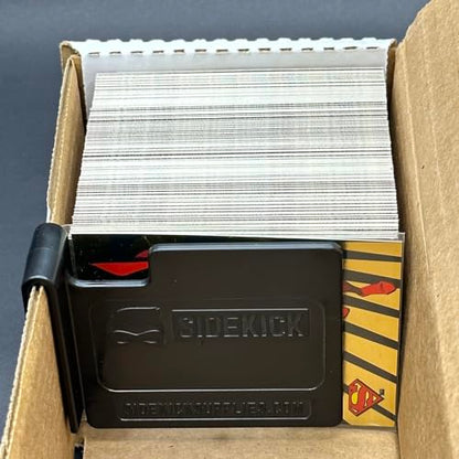 SIDEKICK Mini Card Box Divider (5-Pack) Trading/Gaming/Baseball Card Storage Box Divider Protect What You Collect - Proudly Made in the USA - color: Black