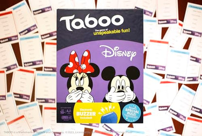 Taboo: Disney Edition Party Board Game | Family Guess Word Game | Officially Licensed Merchandise | Game for 2 Players or More | Perfect for Fans | Ages 10 and Up
