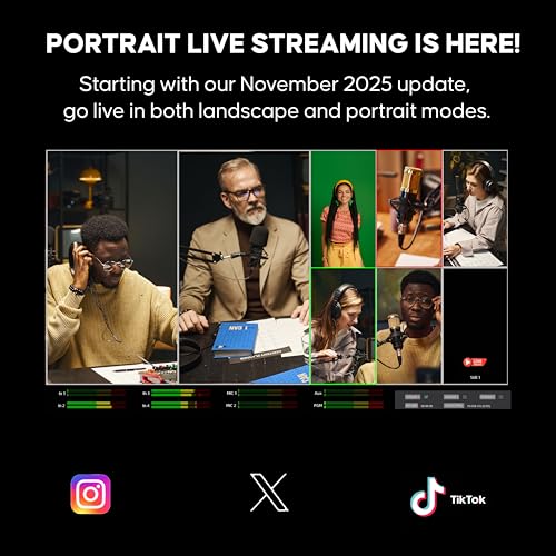 Osee GoStream Deck HDMI Pro Live Streaming Multi Camera Video Mixer Switcher with NDI Updatable