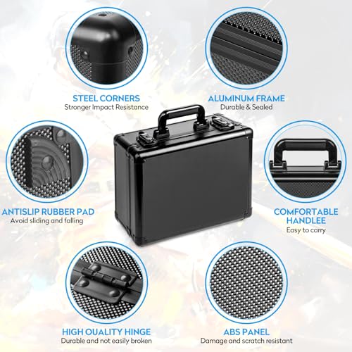 Top Loaders Storage Box, Graded Card Storage Case - Holds up to 300+ Top Loaders, Trading Card Case Sports Card Storage Boxes, PSA Card Case Slab Case Holder - size: 3 Row