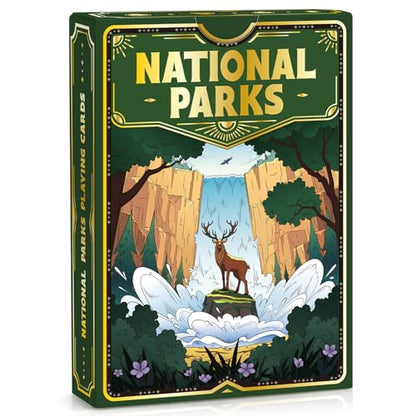 Playing Cards, National Park Themed Playing Cards, Deck of Cards, Standard Size Poker Card for Card Games,Game Night Blackjack Camping Travel Party Favors, Ideal Gift for Nature & Card Game Lovers