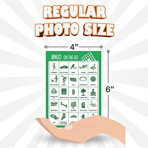 GRANDLMOON 6 Portable Travel Game Activities Notepad On The Go Plane Trip Game 4 x 6-inches (2 Pads and 60 Sheets Each) - size: 6X4